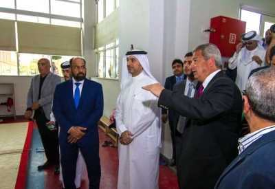 الجودر يزور مركز شباب الجزيرة بالقاهرة والمركز الأوليمبي ويطلع على منشآتها