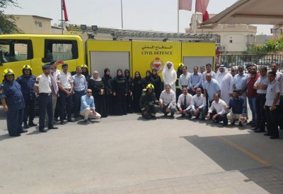 عملية إخلاء وهمي لـ (بلدية الشمالية) بالبديع