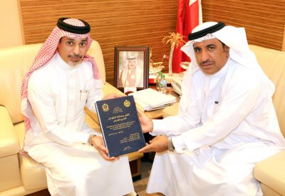 البوعينين يستقبل المحامي العام حسين محمد البوعلي