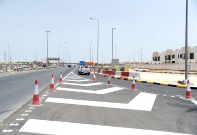 "الأشغال" تفتتح المرحلة الثانية من مشروع تقاطع الجسرة