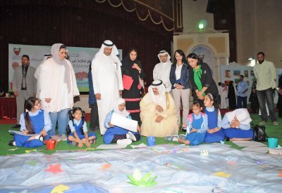 وزير التربية يفتتح معرض فن الطفل الـ44 بمشاركة طلبة دول الخليج