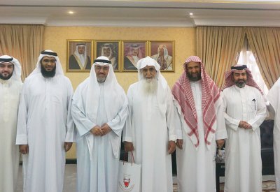 المفتاح يستقبل الجبير من المملكة العربية السعودية	