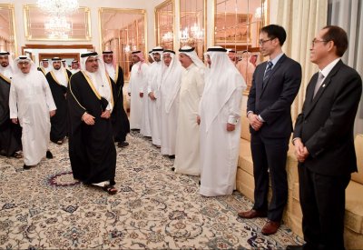 سمو ولي العهد : تواصل خطى البناء والتقدم في إطار المسيرة التنموية الشاملة التي رسخها جلالة الملك المفدى	