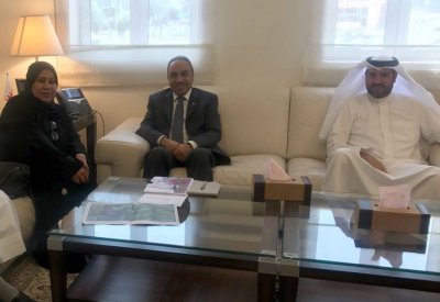 صباح الدوسري تنقل احتياجات عراد إلى وزير الأشغال والبلديات