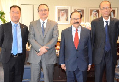 ميرزا يستقبل سفير جمهورية الصين الجديد لدى المملكة