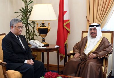 سمو نائب رئيس الوزراء يستقبل السفير التايلندي‎