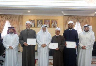 د. المفتاح يستقبل عدد من الدعاة من جمهورية مصر العربية