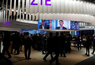 ZTE تقدر خسائر العقوبات الأميركية بـ3.1 مليار دولار