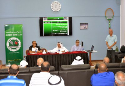  نادي البحرين للتنس يدشن رؤية 2030