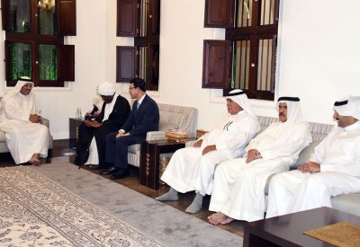 القائد العام لقوة دفاع البحرين يستقبل عدداً من السفراء وجموعاً من المهنئين بحلول شهر رمضان المبارك