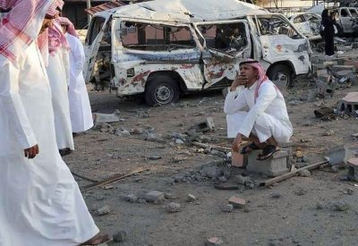 اعتراض صاروخ حوثي استهدف مناطق مدنية بنجران