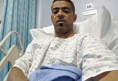 الإداري ميرزا فضل يشكر ناصر بن حمد على علاجه