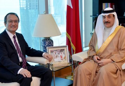 حميدان يلتقي السفير الصيني الجديد