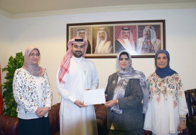 وزارة الصحة تتسلّم تبرع من شركة إبراهيم خليل كانو قدره "21.700 " الف دينار بحريني
