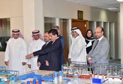 نائب الرئيس التنفيذي للإبتكار وتطوير الأعمال بسابك في زيارة لجيبك