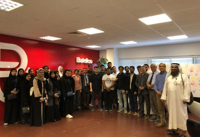 "بتلكو" تعرف منتسبي جامعة البحرين بمجالات التطوير في شبكتها