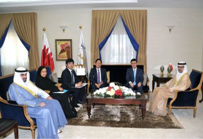 سمو محافظ الجنوبية يستقبل السفير الياباني ويشيد بمستوى التعاون