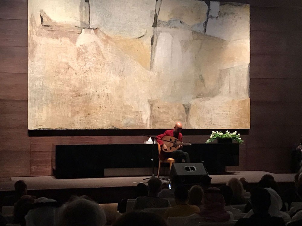 سهرة موسيقية مع الفنان سعد جواد في مركز الشيخ إبراهيم