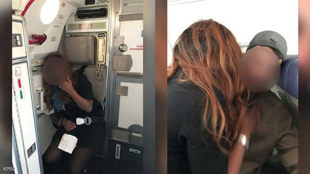 مضيفة أميركية "ثملة" تصطدم الركاب بتصرفاتها