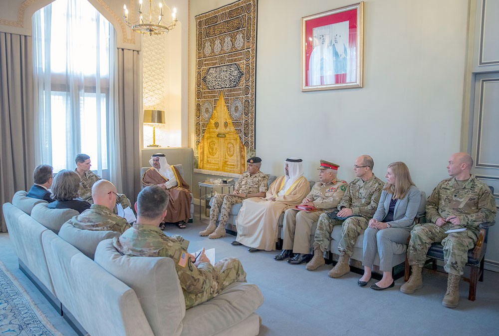 سمو نائب جلالة الملك : أهمية التعاون مع الولايات المتحدة الأمريكية لحفظ الأمن والاستقرار في المنطقة