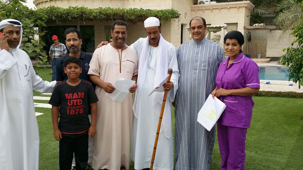 نجوم البحرين والوطن العربي في " بطران عايش يومه"