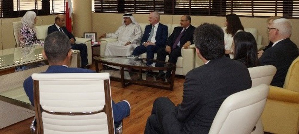 الأمين العام للتعليم العالي يستقبل وفد جامعة برونيل