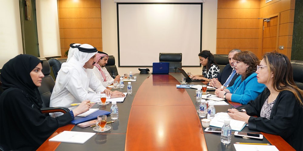 وكيل وزارة الخارجية للشؤون الدولية يستقبل مدير المكتب الإقليمي لبرنامج الأمم المتحدة للمستوطنات البشرية