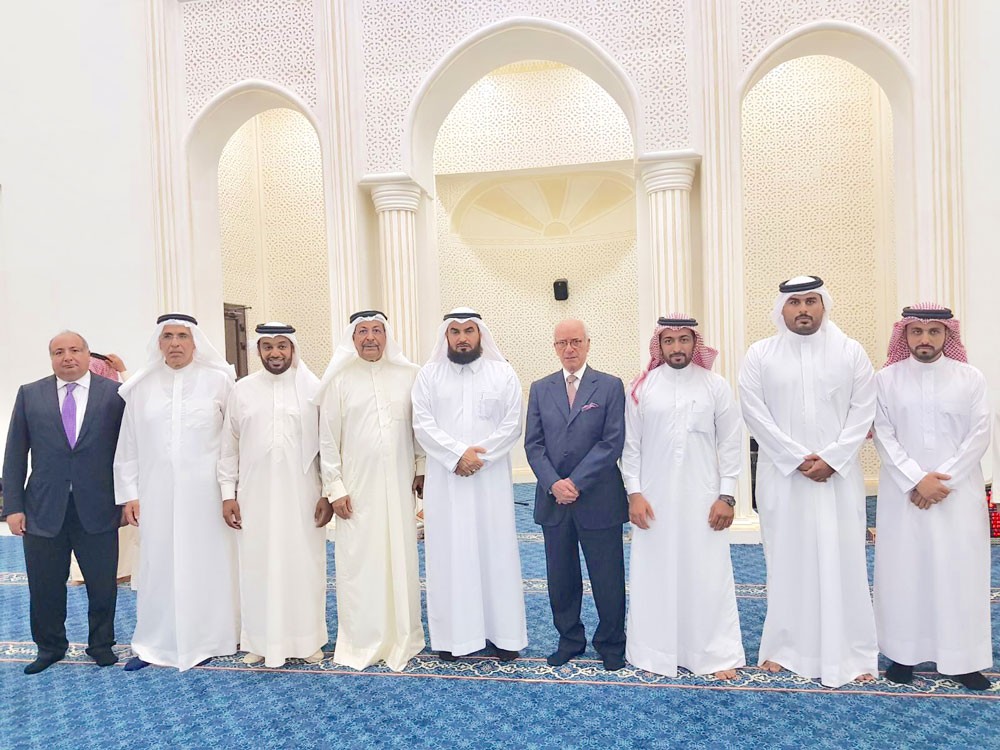 رئيس الأوقاف السنية يفتتح مسجد ندى قيدار بمنطقة إسكان الرملي الجديد