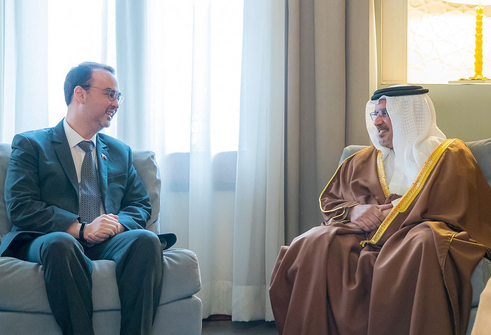 سمو نائب جلالة الملك : مواصلة تعزيز علاقات البحرين الواعدة مع دول شرق آسيا