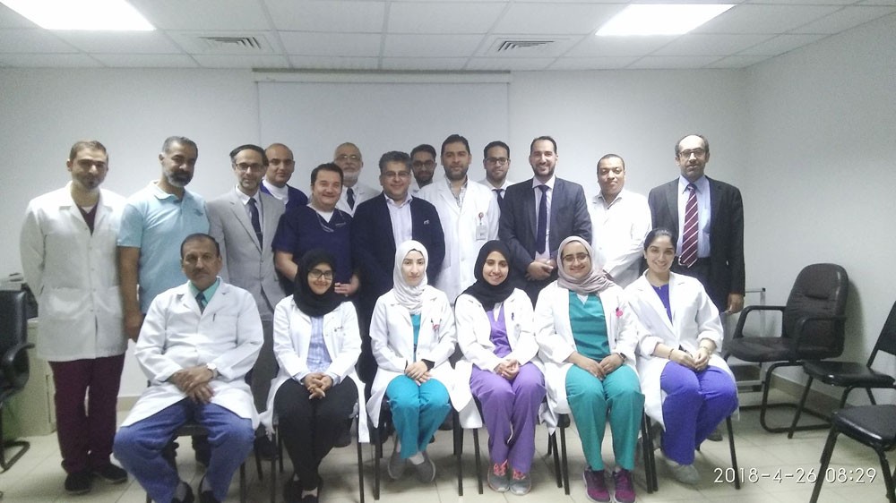 قسم الجراحة بالسلمانية يستضيف الدكتور فيصل الهاجري ضمن برنامج الطبيب الزائر	