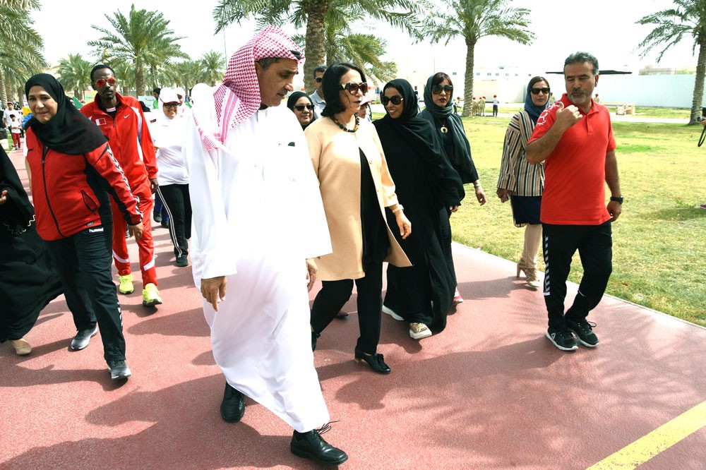 الاحتفال باليوم العالمي للنشاط البدني بأنشطة وفعاليات متنوعة