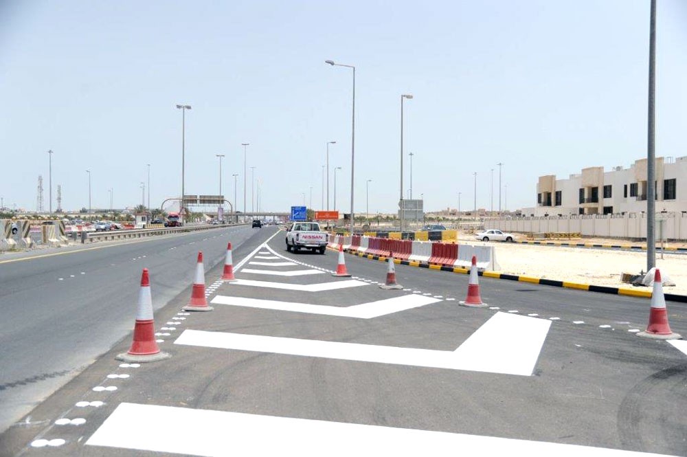 "الأشغال" تفتتح المرحلة الثانية من مشروع تقاطع الجسرة