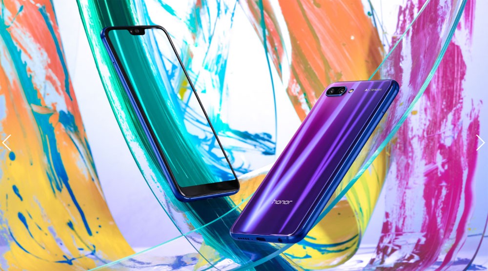 "هونر" تكشف هاتفها الجديد  Honor 10بتقنيتين مبتكرتين