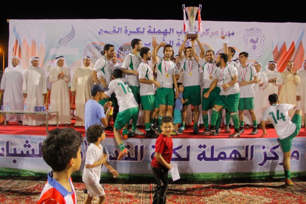 مركز الهملة يكمل استعداداته لانطلاق مباريات فئة الشباب