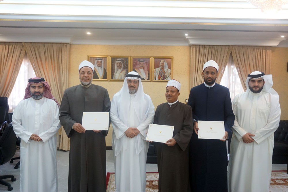 د. المفتاح يستقبل عدد من الدعاة من جمهورية مصر العربية