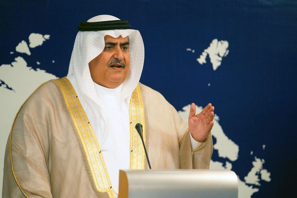 وزير الخارجية ينقل تحيات جلالة الملك وسمو رئيس الوزراء وسمو ولي العهد لترامب