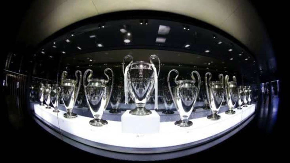 ريال مدريد لا يجد مكانا لوضع كؤوس دوري أبطال أوروبا