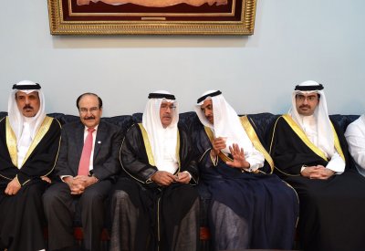 سمو نائب رئيس الوزراء يزور مجلس وزير التربية والتعليم الرمضاني