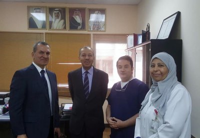 محاضرة تعريفية حول آليات العمل وعلاج المرضى بالمركز الوطني للاورام