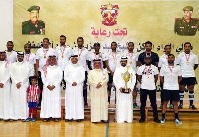 مدير أركان الحرس الوطني يرعى ختام المهرجان الرياضي الرمضاني السنوي  