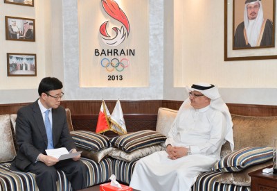 عسكر يبحث مع السفير الياباني التحضيرات لمشاركة البحرين في أولمبياد 2020
