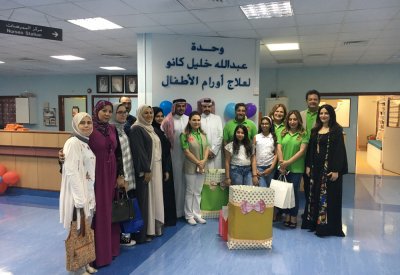 البحرينية للمسؤولية الاجتماعية تزور أطفال السلمانية
