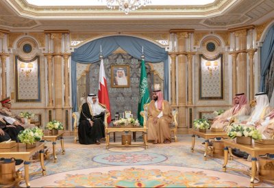 سمو ولي العهد يلتقي سمو الأمير محمد بن سلمان