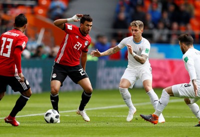 ردود فعل الجماهير المصرية والسعودية على مباراة مصر وأوروغواي
