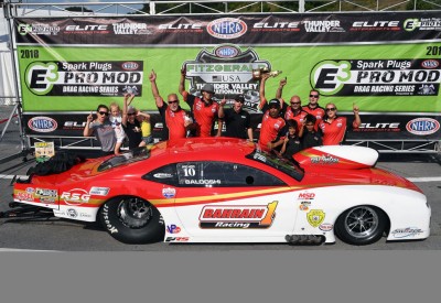 البلوشي يقود "بحرين ون" لثالث ألقابه في بطولة NHRA للسيارات