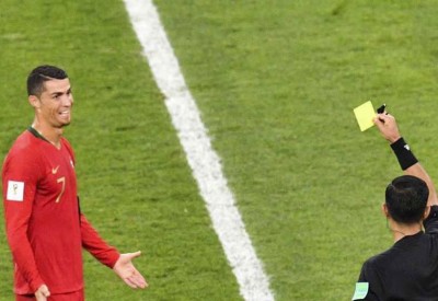المدرب البرتغالي يتحدى مواطنيه : رونالدو يستحق الطرد
