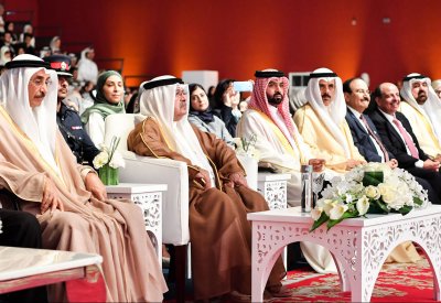 سمو الشيخ علي بن خليفة يحضر حفل تخرج الكلية الملكية للجراحين