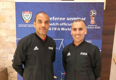 طاقمنا يدير مباراة بنما وتونس في المونديال