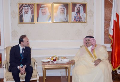 وزير الخارجية يستقبل وكيل وزارة الخارجية الإيطالي