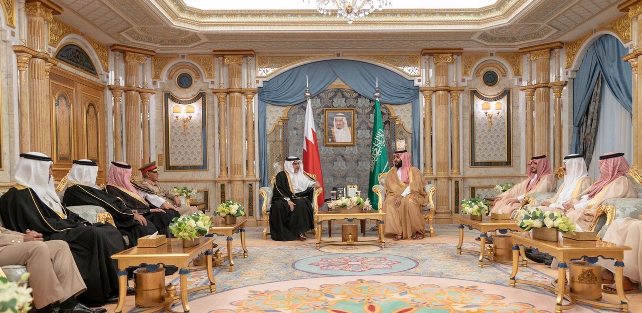 سمو ولي العهد يلتقي سمو الأمير محمد بن سلمان